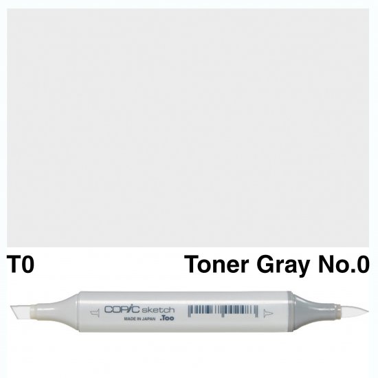 Copic Sketch T0-Toner Gray No.0 - Click Image to Close