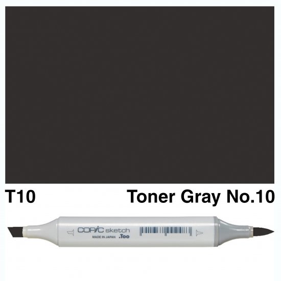 Copic Sketch T10-Toner Gray No.10 - Click Image to Close