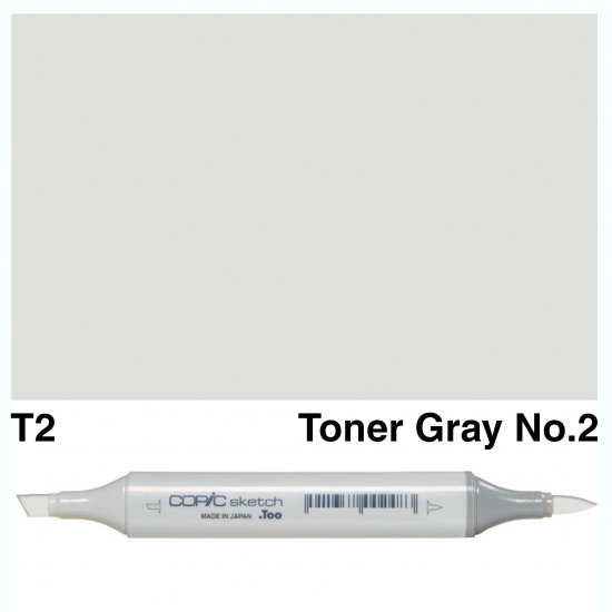 Copic Sketch T2-Toner Gray No.2 - Click Image to Close