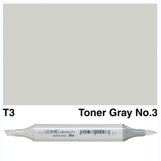 Copic Sketch T3-Toner Gray No.3 - Click Image to Close