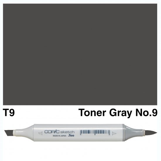 Copic Sketch T9-Toner Gray No.9 - Click Image to Close
