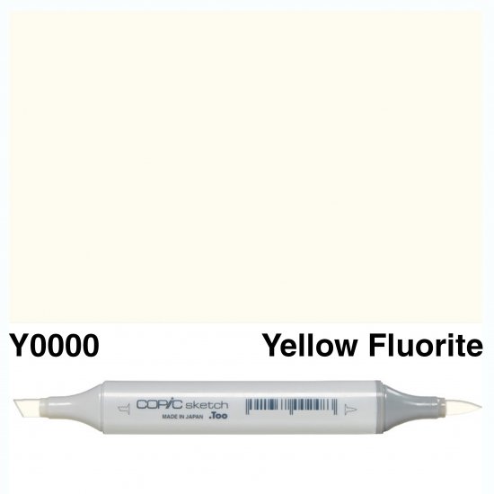 Copic Sketch Y0000-Yellow Fluorite - Click Image to Close