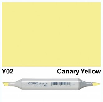 Copic Sketch Y02-Canary Yellow