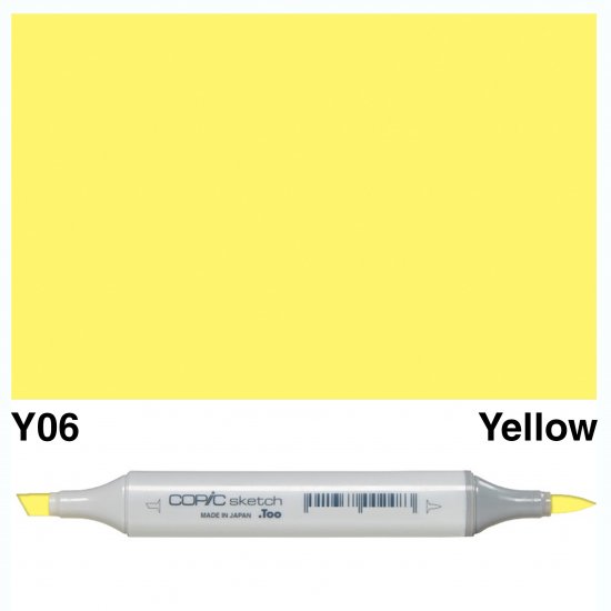 Copic Sketch Y06-Yellow - Click Image to Close