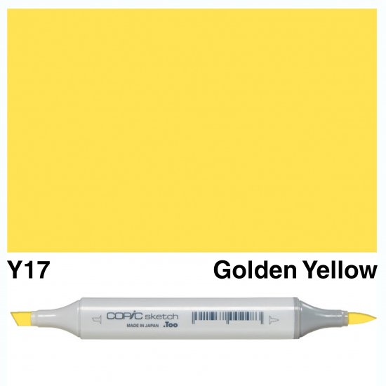 Copic Sketch Y17-Golden Yellow - Click Image to Close