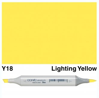 Copic Sketch Y18-Lighting Yellow