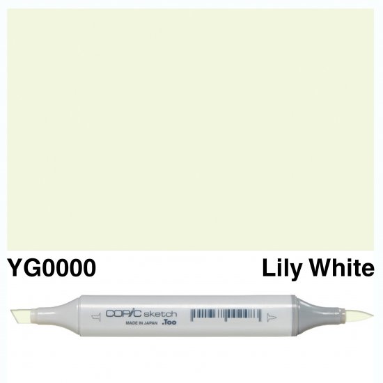 Copic Sketch YG0000-Lily White - Click Image to Close