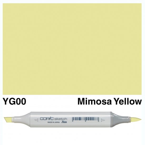 Copic Sketch YG00-Mimosa Yellow - Click Image to Close