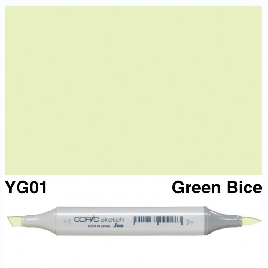 Copic Sketch YG01-Green Bice - Click Image to Close