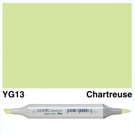 Copic Sketch YG13-Chartreuse - Click Image to Close