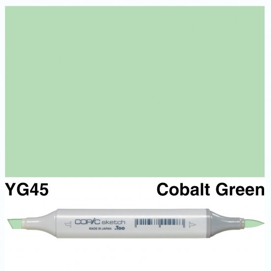 Copic Sketch YG45-Cobalt Green - Click Image to Close