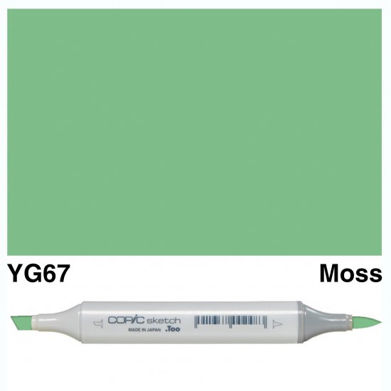 Copic Sketch YG67-Moss - Click Image to Close