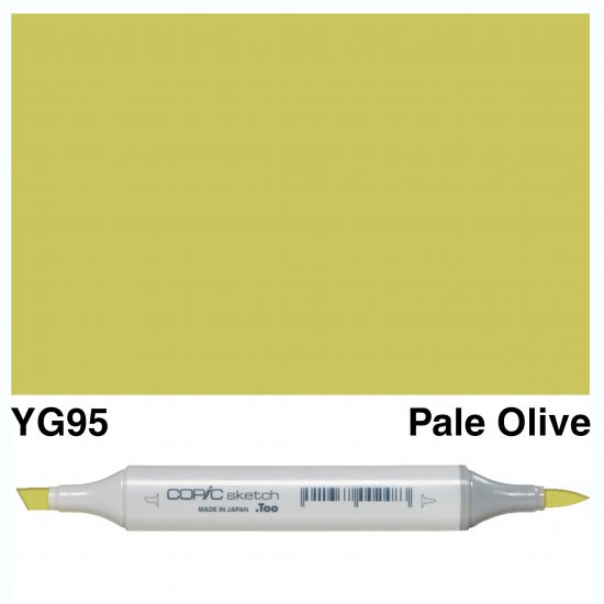 Copic Sketch YG95-Pale Olive - Click Image to Close