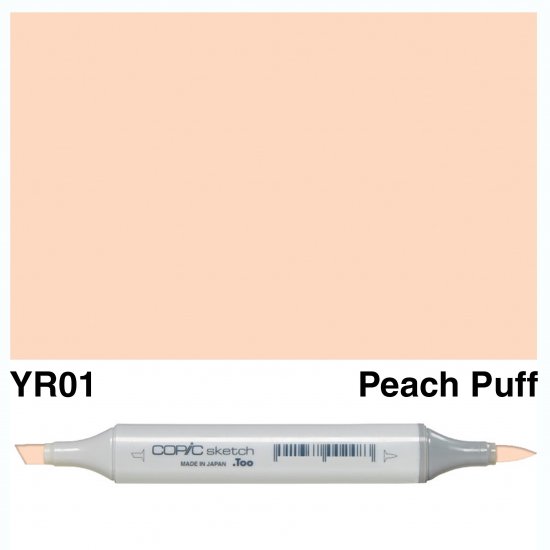 Copic Sketch YR01-Peach Puff - Click Image to Close