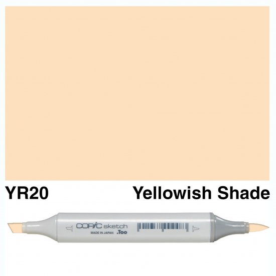 Copic Sketch YR20-Yellowish Shade - Click Image to Close