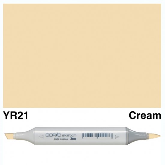 Copic Sketch YR21-Cream - Click Image to Close