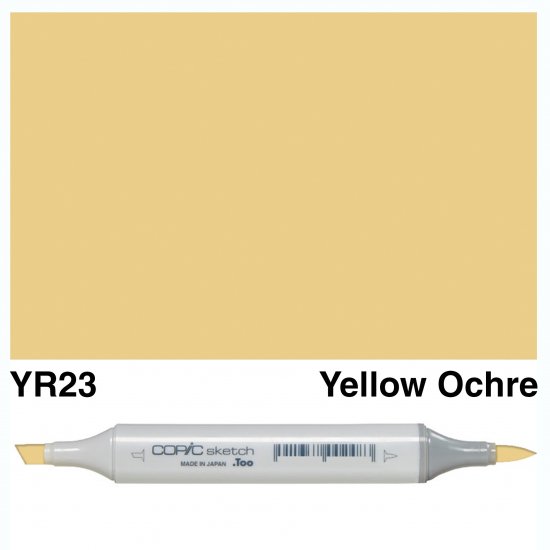 Copic Sketch YR23-Yellow Ochre - Click Image to Close