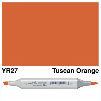 Copic Sketch YR27-Tuscan Orange