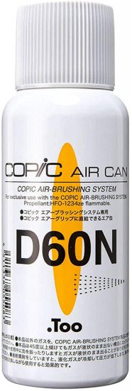 Copic Airbrush Replacement Can D60N - Click Image to Close
