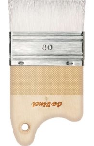5027 Da Vinci Paddle Brush Synthetic Impasto Size 80