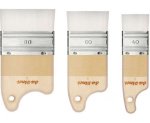 5027 Paddle Brush White Impasto