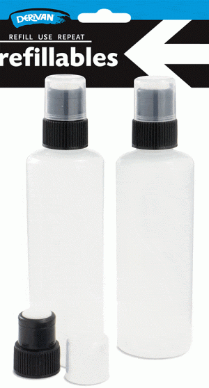 Derivan Bottle and Dauber x2 135ml  Derivan Bottle and Dauber x2 135ml