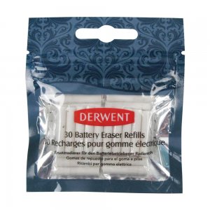 Derwent Battery Eraser Refills 30 pack