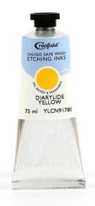 Caligo Safe Wash Etching Ink Diarylide Yellow 75ml