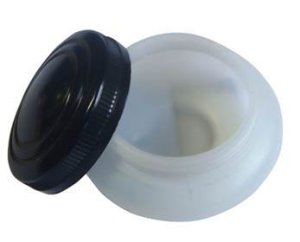 Single Dipper Plastic w/ Lid