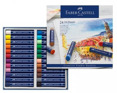 Faber Castell Studio Oil Pastel Set 24