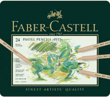 Faber-Castell Pitt Pastel tin of 24