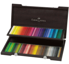 Faber-Castell Polychromos Wooden Set 120