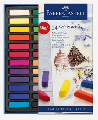 Faber Castell Studio Mini Soft Pastel Set 24