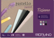Fabriano Tiziano Pad Soft Colours 160gsm A4