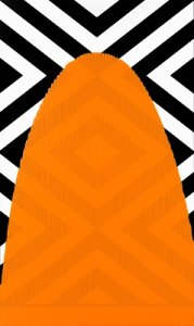 Langridge Neon Orange Fluid Acrylic 125ml