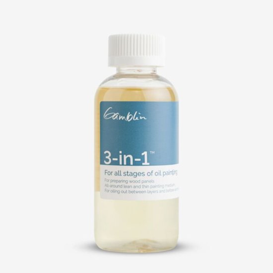 GAMBLIN 3-IN-1 MEDIUM 125ml / 4.2oz - Click Image to Close