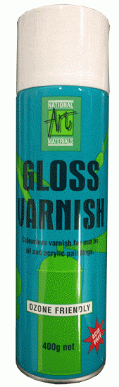 NAM Gloss Varnish Spray 400g - Click Image to Close