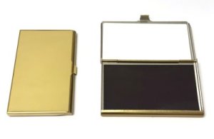 Mini Watercolour Palette Case Medium Gold  Mini Watercolour Palette Case Medium Gold