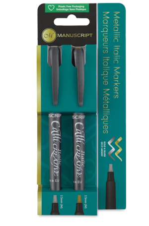 Manuscript Callicreative Marker Metallic Gold and Silver Med PK2  Manuscript Callicreative Marker Metallic Gold and Silver Med PK2