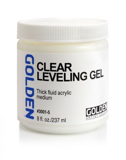Self Leveling Clear Gel Golden 236ml - Click Image to Close