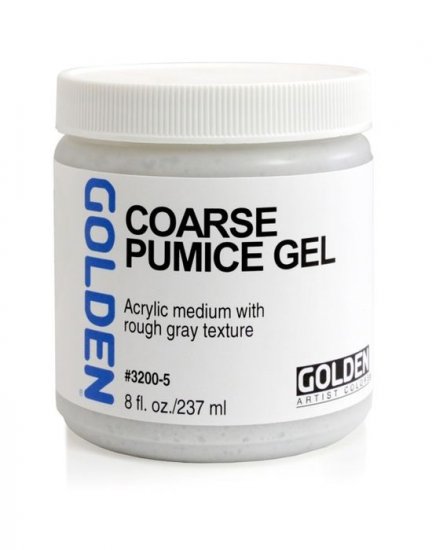 Coarse Pumice Gel Golden 236ml - Click Image to Close