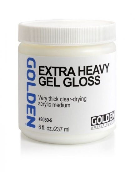 Extra Heavy Gel (Gloss) Golden 236ml - Click Image to Close