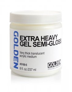 Extra Heavy Gel (Semi-Gloss) Golden 236ml