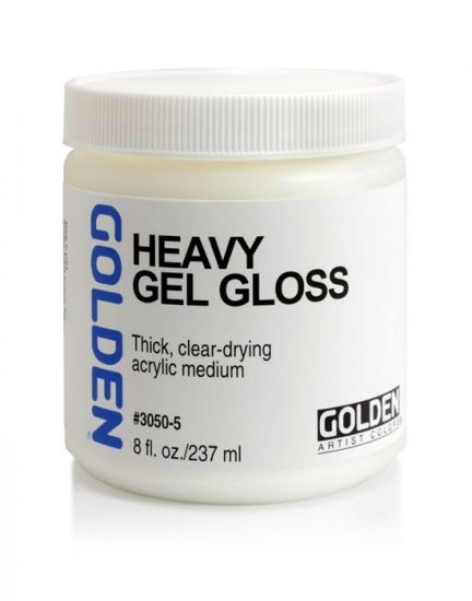 Heavy Gel (Gloss) Golden 236ml - Click Image to Close