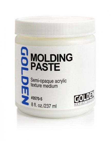 Molding Paste Golden 236ml - Click Image to Close
