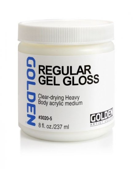 Regular Gel (Gloss) Golden 236ml - Click Image to Close