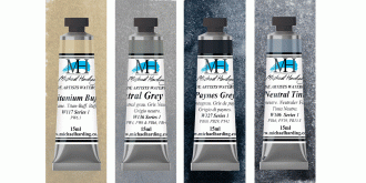 Grey Essentials Set Michael Harding Watercolour 15ml