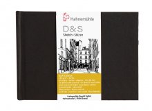 Hahnemuhle D&S Sketchbook Black 140gsm Landscape Mini 9x12cm