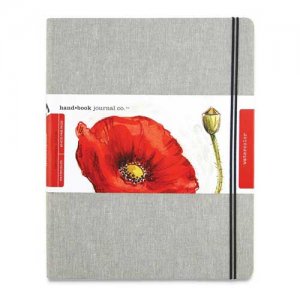 Hand Book Linen 200gsm W/C Journal 8.25x10.5in