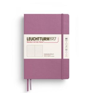 Leuchtturm Notebook HC Medium A5 251 p Dotted Dusty Rose